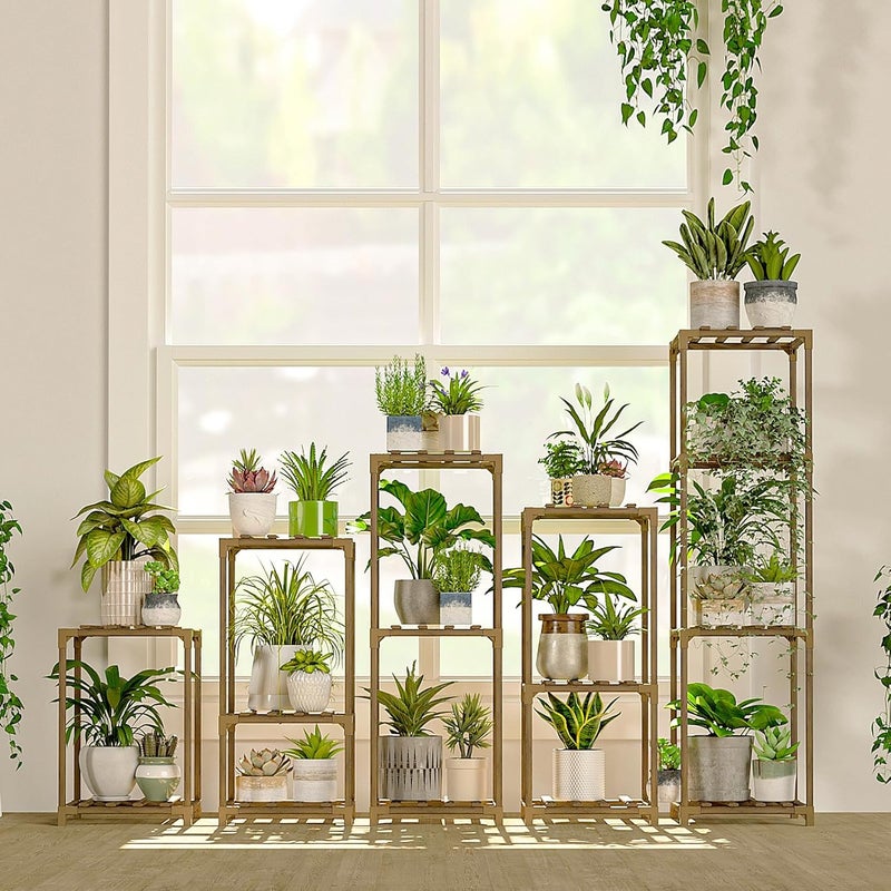 Bamworld مجموعة حامل نباتات باموورلد (5 مجموعات) - Image 1