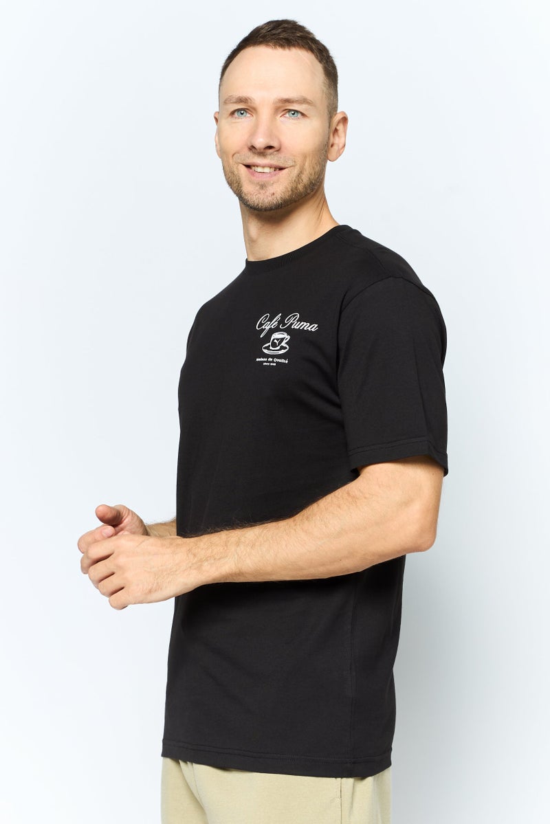 PUMA Men Sportswear Fit Short Sleeve Training T-Shirt, Black - Image 4
