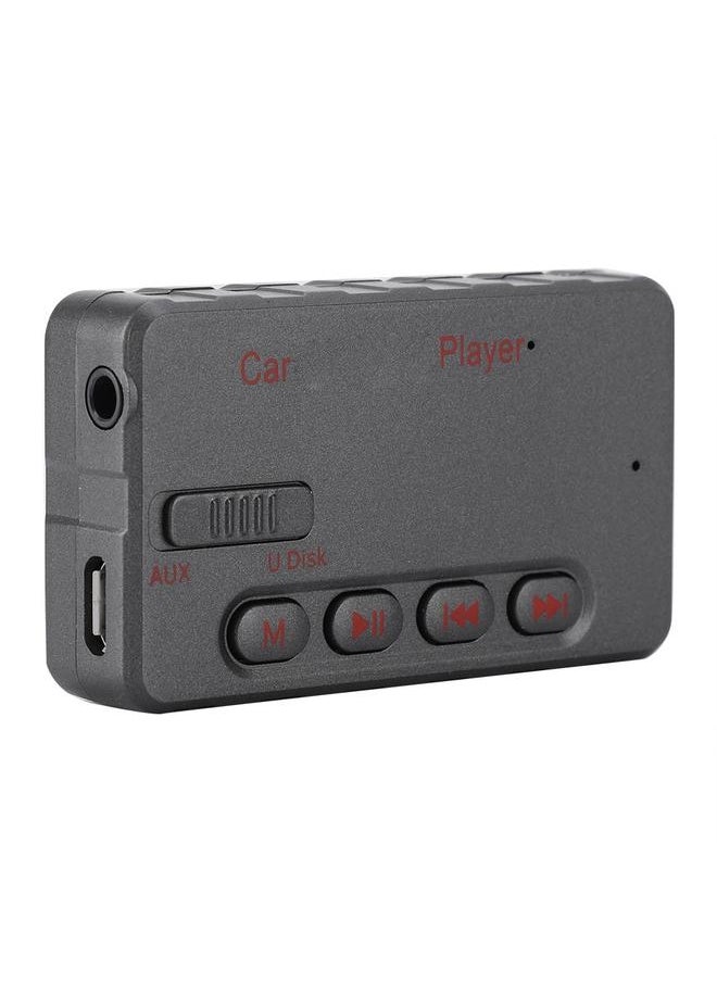 Thoraya EC8 Car V5.0 Mini BT Receiver U Disk AUX Audio Player(8GB)  - Image 2