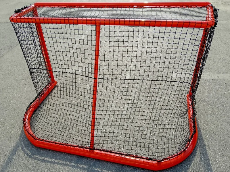 adelinspor Diomond Ice Hockey Goal Net 1.2*1.8*1.0 M Black 3.5 mm Rope