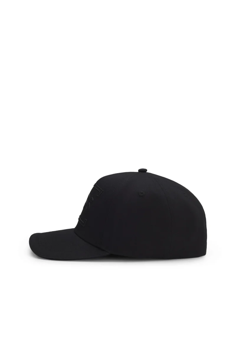 بوس Cotton-twill cap with tennis-inspired logo artwork