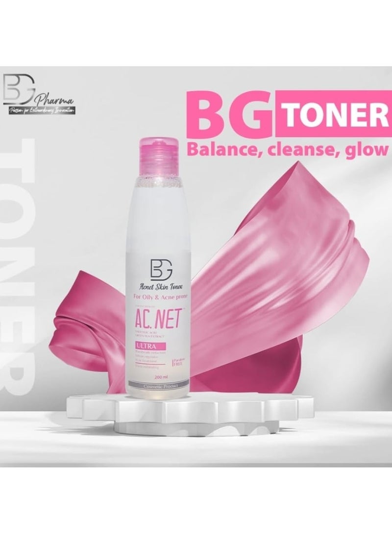 BG Skin Toner – Refreshing & Hydrating Facial Toner – Gentle Formula for All Skin Types – Balances, Cleanses & Soothes Skin – Daily Skincare Routine – 200ml - Image 5