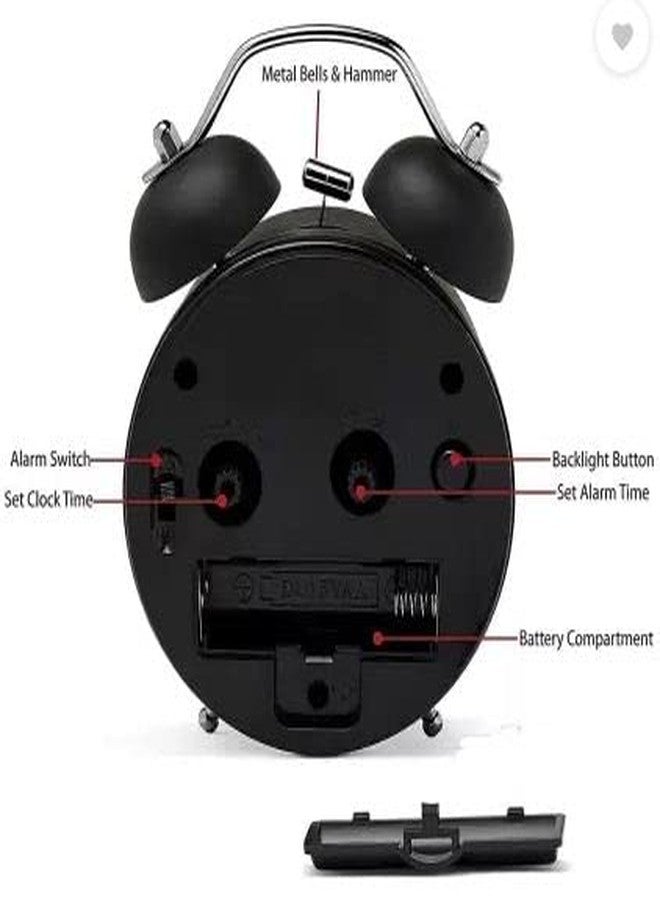Kadio Analog Black Clock - Image 2
