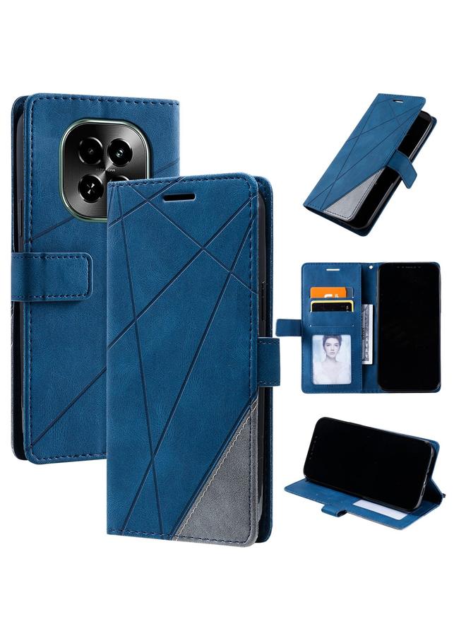 S-TOP Case For Realme V60 5G Skin Feel Splicing Leather Phone Case - Image 1