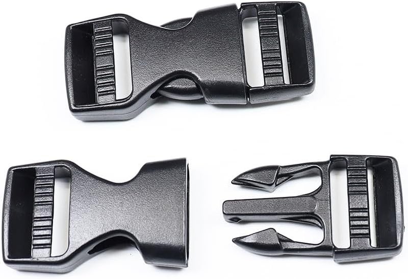 Baitoo Quick Side Release Buckle, Heavy Duty Plastic Snap Buckle Clip Clasp Fasteners for Backpack Strap - Image 1