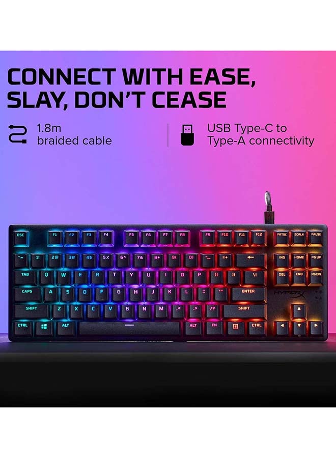 HYPERX Alloy Origins Core PBT Tenkeyless Mechanical Keyboard - Image 2