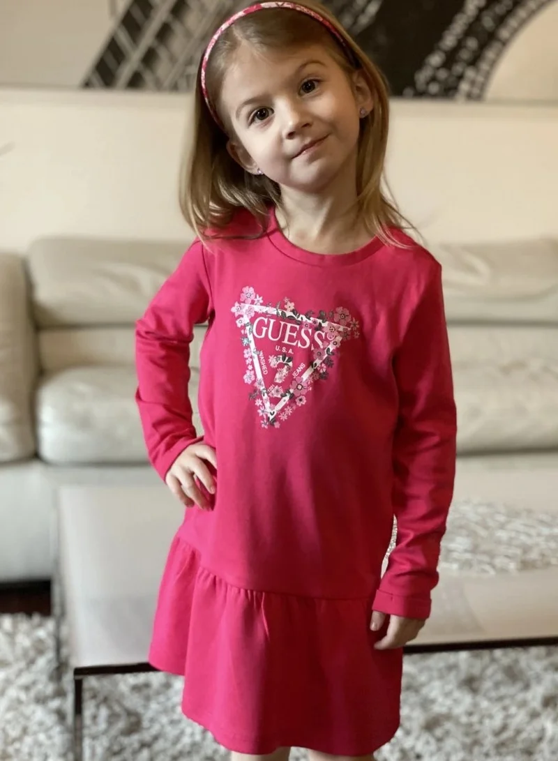 GUESS Kids Peplum Logo T-Shirt