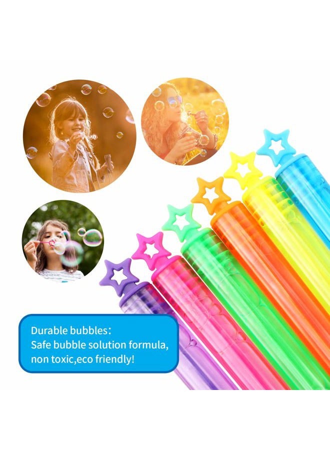 spring flower 66 Mini Bubble Wands, Bubble Party Favors Assortment Toys for Kids, Themed Birthday, Halloween, Goodie Bags, Carnival Prizes, Wedding, Outdoor Gifts for Children - Image 5