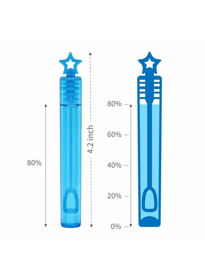spring flower 66 Mini Bubble Wands, Bubble Party Favors Assortment Toys for Kids, Themed Birthday, Halloween, Goodie Bags, Carnival Prizes, Wedding, Outdoor Gifts for Children - Image 2