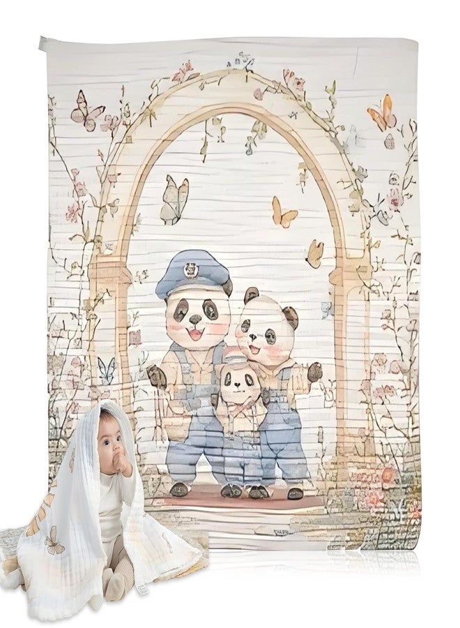 TinyTotsJoy Baby Bath Towels, Super Soft Cotton Receiving Blanket for Baby's Delicate Skin,Swaddle Blanket for Newborns Toddlers Boy Girl,Baby Registry as Shower - Image 1