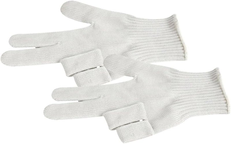 White Cut Resistant Gloves Kitchen Safety Protective Wear Resistant Lightweight - Image 2