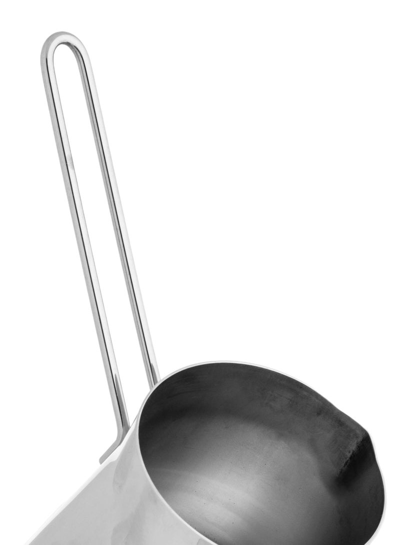 Stainless Steel Turkish Coffee Pot 250ml - Traditional for Authentic Turkish Coffee, Stovetop & Induction Safe, Small Coffee Maker with Ergonomic Handle - Ideal for Home, Café & Coffee Enthusiasts - Image 3