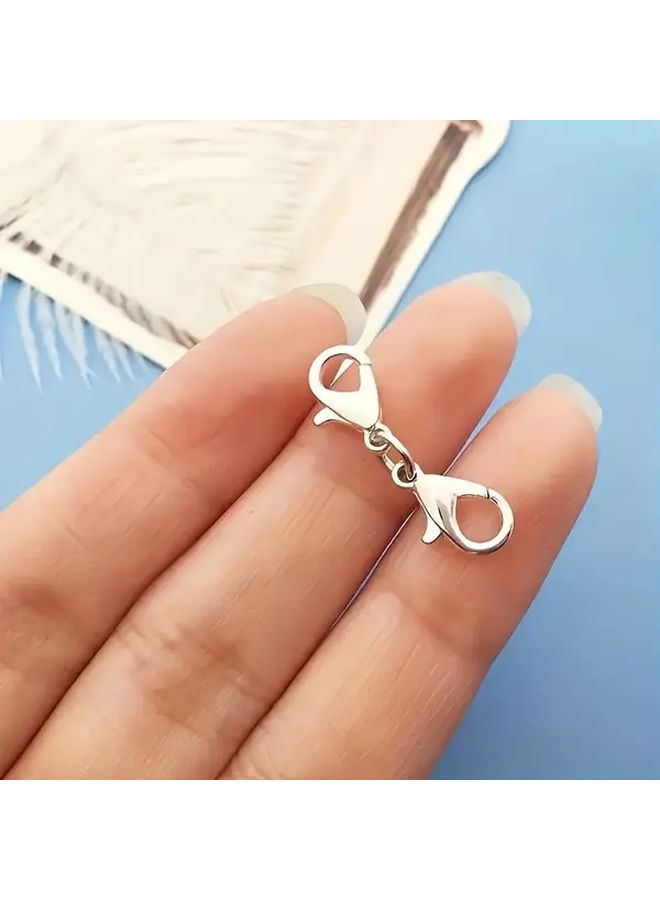 10pcs Golden Lobster Clasp Necklace Bracelet Connector Ring DIY Jewelry Accessories - Image 5