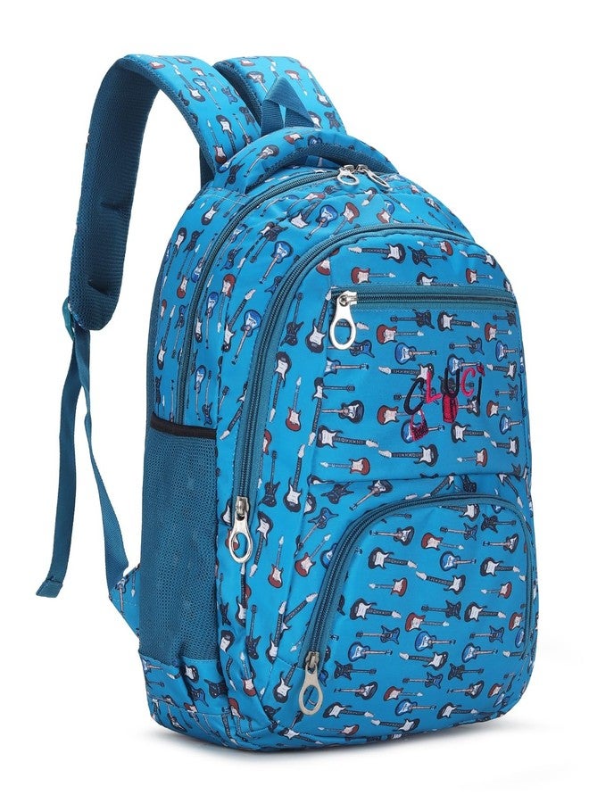 CLUCI Backpack Large Capacity Lightweight Multifunction Commercial, Travel Fashion, Kids, Children Rucksack for Boys and Girls (Guitar) - Image 4