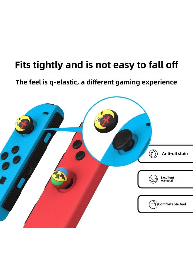 Loquat For Nintendo NintendoSwitch  Theme Rocker Cap Silicone Protective Cover Lite Rocker Cap-Product Color:11 (one Pack)  - Image 5