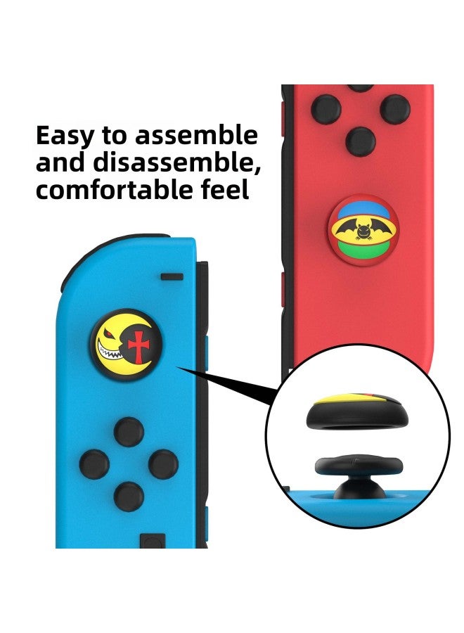 Loquat For Nintendo NintendoSwitch  Theme Rocker Cap Silicone Protective Cover Lite Rocker Cap-Product Color:11 (one Pack)  - Image 4