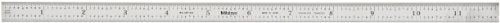 Mitutoyo 182-226, Steel Rule, 12"/300mm, (1/50", 1/100", 1mm, 1/2mm), 1/64" Thick X 1/2" Wide, Satin Chrome Finish Tempered Stainless Steel - Image 3