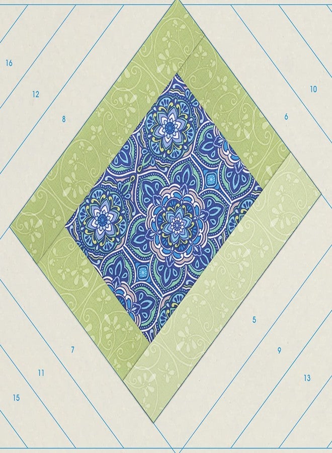 June Tailor Quilt As You Go Placemats Patterns Casablanca, Natural, 6 Pcs - Image 2