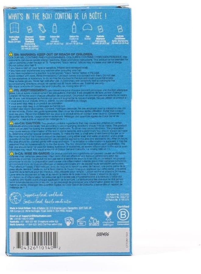 tints of nature صبغة شعر دائمة 4RR أحمر أرضي من تينتس أوف ناتشر، تغذي الشعر وتغطي الشيب، خالية من الأمونيا، 4.4 أونصة سائلة - Image 3