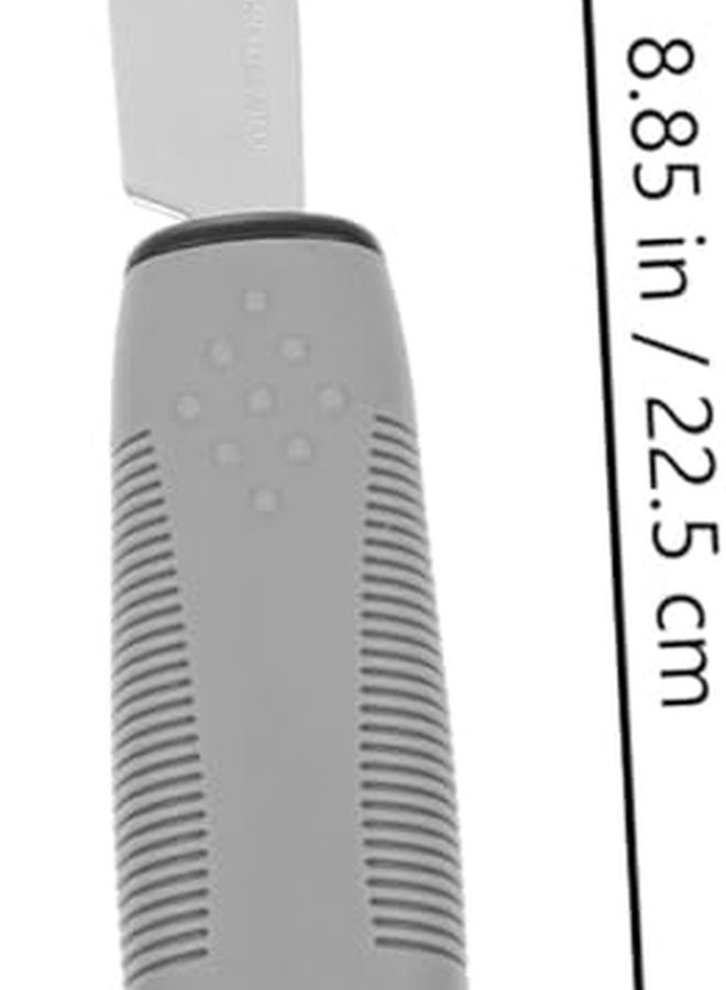 Stainless Steel Adaptive Utensils Set with TPR Grip for Elderly Anti Slip Forks Spoons Knives - Image 3