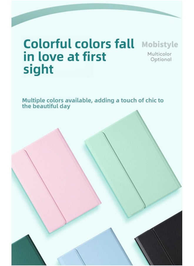 Generic - For IPad For Apple Wonderful Pro Tablet Magnetic Separate Protective Shell With Card Slot Bluetooth Keyboard Leather Case-Color:Separate Protective Shell [color Note]]-Applicable Model:iPad Mini1/2/3/4/5 [7.9 Inches]] - Image 1