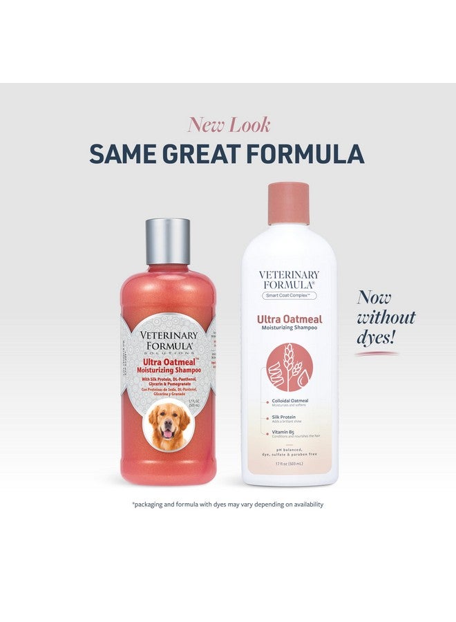 Veterinary Formula Veterinary Formula Smart Coat Complex Ultra Oatmeal Moisturizing Shampoo for Dogs, 17 Fl oz - Moisture-Rich, Nourishing Shampoo - Leaves Coat Clean, Soft, Silky, Shiny - Long-Lasting Fragrance  - Image 2