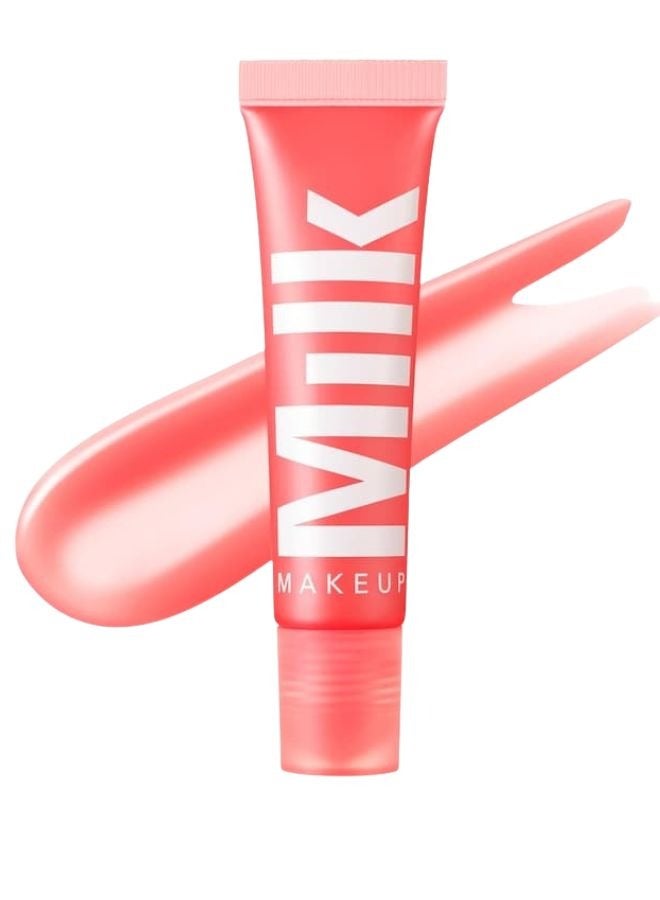 MILK MAKEUP Milk Makeup Balmade Hydrating Tinted Lip Balm Werk Out 12ml – Dusty Rose Tint with Melon Punch Flavor & Electrolytes  - Image 1