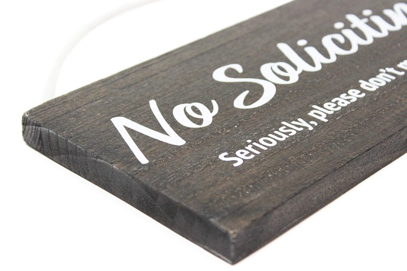 Pulse Brands No Soliciting Sign for House Funny - No Soliciting Sign For Door - Seriously, Please Don't Make It Weird - Image 3