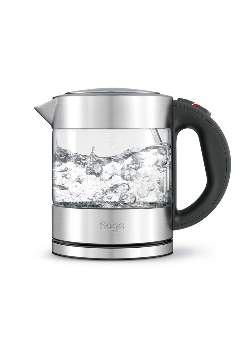 Sage Sage - The Compact Kettle Pure - 1L Quiet and Cordless Kettle - Fast Boil, Brushed Stainless Steel - UAE Version, 2 Year Manufacturer Warranty  - Image 1