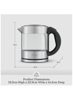 Sage Sage - The Compact Kettle Pure - 1L Quiet and Cordless Kettle - Fast Boil, Brushed Stainless Steel - UAE Version, 2 Year Manufacturer Warranty  - Image 4