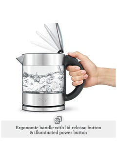 Sage Sage - The Compact Kettle Pure - 1L Quiet and Cordless Kettle - Fast Boil, Brushed Stainless Steel - UAE Version, 2 Year Manufacturer Warranty  - Image 5