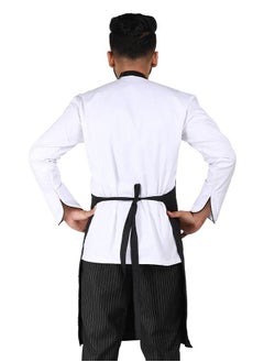 YANEK مريلة مطبخ YANEK | مريلة مطبخ قابلة للتعديل للجنسين مع جيوب | للمنزل والمطعم والمقهى  - Image 3