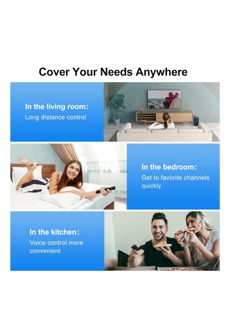 ELTRAZONE Voice Replacement for TCL-Android-TV-Remote,New Upgraded RC802V for TCL Smart TVs with Google Voice Function,with Netflix,YouTube Buttons - Image 5