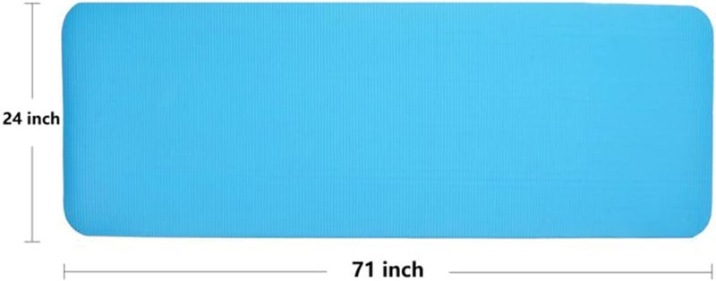 Fitvids All Purpose 1/2-Inch Extra Thick High Density Anti-Tear Exercise Yoga Mat and Knee Pad with Carrying Strap, Multiple Colors - Image 5