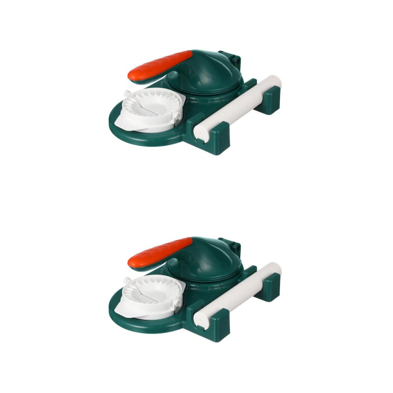 2pcs Multifunctional Dumpling Maker 2-in-1 Dough Presser Dumpling Wrapper Maker Dumpling Mould - Image 5