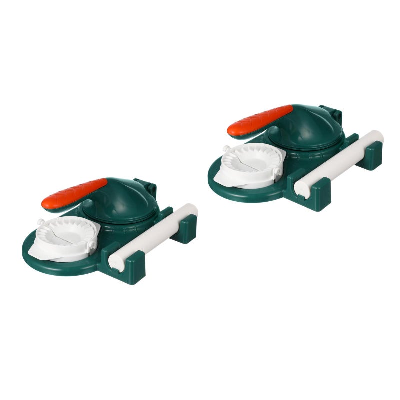 2pcs Multifunctional Dumpling Maker 2-in-1 Dough Presser Dumpling Wrapper Maker Dumpling Mould - Image 4