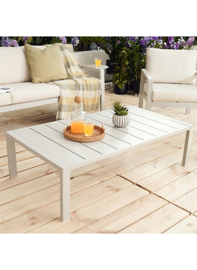 Pan Home Elegant Outdoor Sofa Set 3+1+1+Ct - Beige  - Image 5