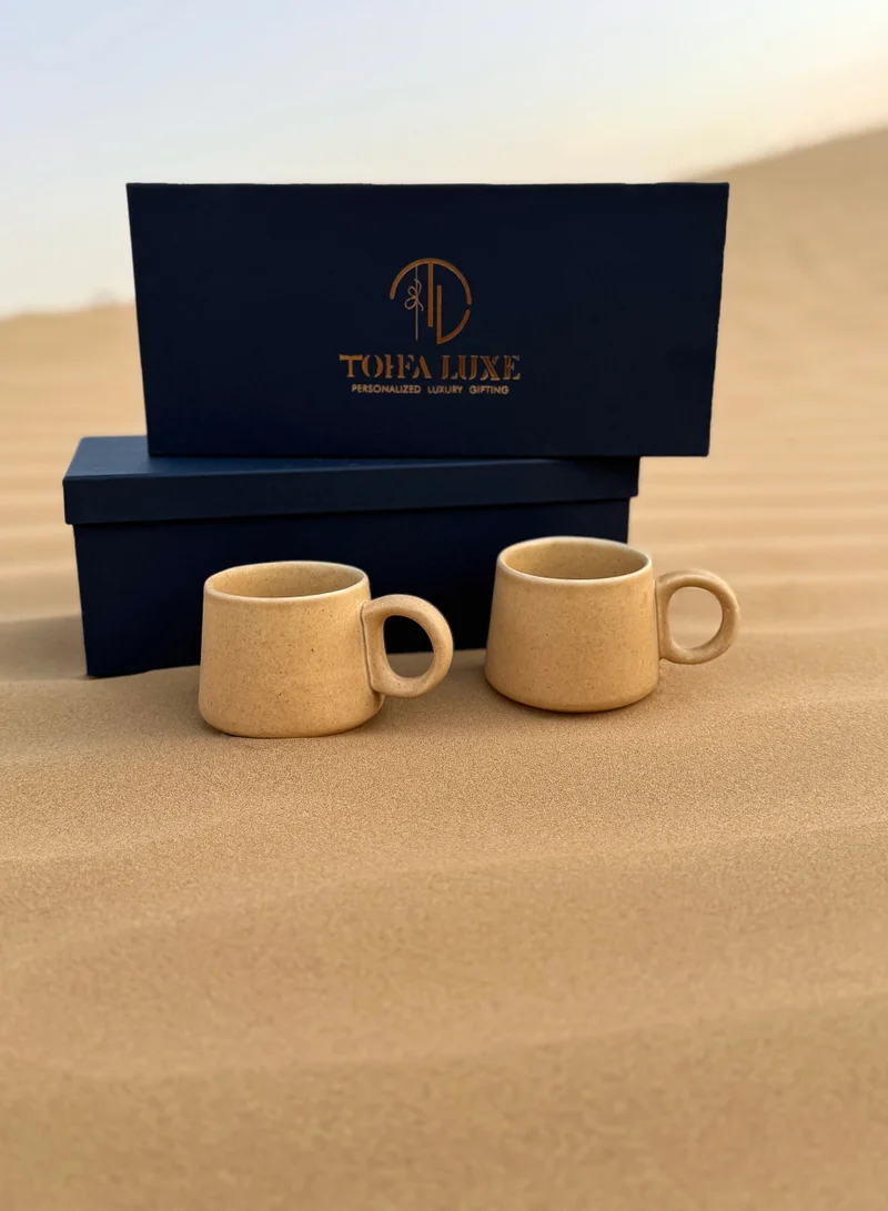 Tohfa Luxe TohfaLuxe Grace Mug - Set of 2 in a Gift Box
