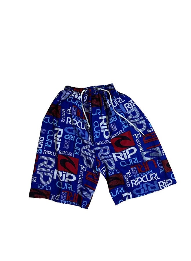 Side Pockets Plain Swim Shorts