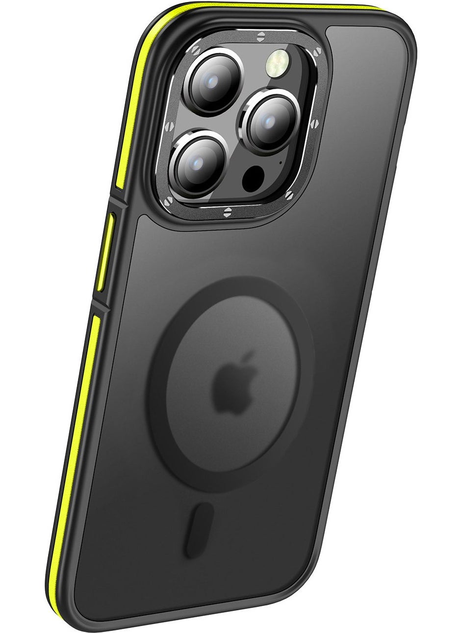Wlons iPhone 14 Pro Compatible Case Magsafe Charging Featured Matte Look Vevo Cover 