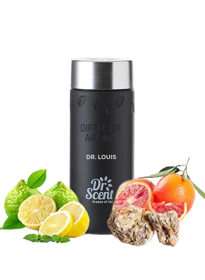 دكتور سينت زيت عطري د. لويس من د. سنت نسيم الفرح - برغموت، حمضيات، برتقال صقلي، جريب فروت وعنبر  مل - Image 1