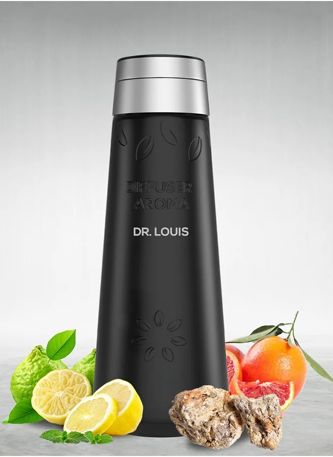 Dr Scent Premium Diffuser Aroma Oil Dr. Louis by Dr Scent Breeze of Joy | Made in the UK | Ideal for Office, Hotels, Homes, Spa | Notes of Bergamot, Citrus, Sicilian Orange, Grapefruit & Ambergris (500ml)