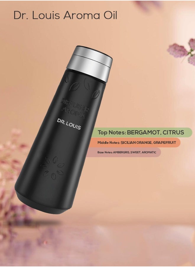 Dr Scent Premium Diffuser Aroma Oil Dr. Louis by Dr Scent Breeze of Joy | Made in the UK | Ideal for Office, Hotels, Homes, Spa | Notes of Bergamot, Citrus, Sicilian Orange, Grapefruit & Ambergris (500ml)  - Image 4
