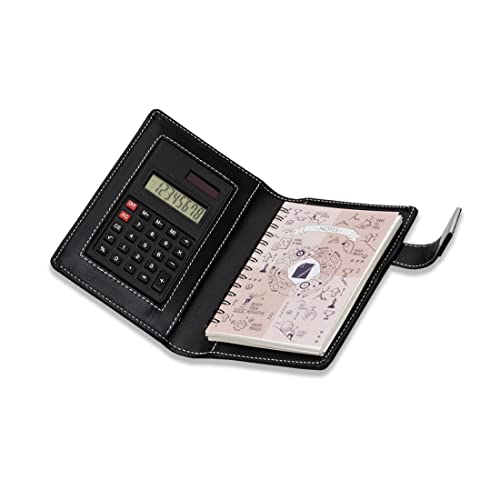 COI Black Corporate Pocket Diary | Executive Agenda List Notebook | Mini Schedule Stylish Planner for Collage | School | Students | Teachers with Calculator - Image 2
