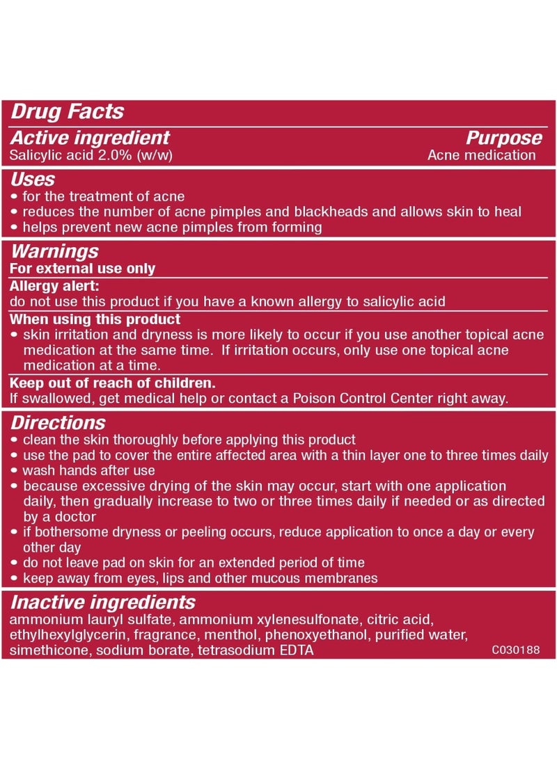 سترايدكس ضمادات ستريدكس ماكسيموم لعلاج حب الشباب، ناعمة الملمس، من التسعينيات - Image 2