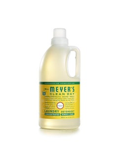 Mrs. Meyer's Clean Day Liquid Laundry Detergent, Biodegradable Formula Infused with Essential Oils, Honeysuckle, 64 oz (64 Loads)  - Image 1