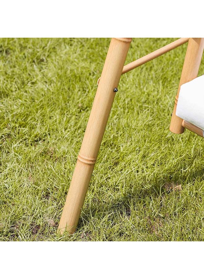 DANUBE HOME Sasha 3 Seater Swing Chair With Back Cushion Swing Chairs For Outdoor And Garden  - Image 3