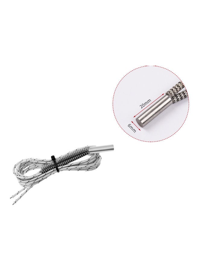 3D Printer Upgraded Heater Cartridge Rod White/Black - Image 4