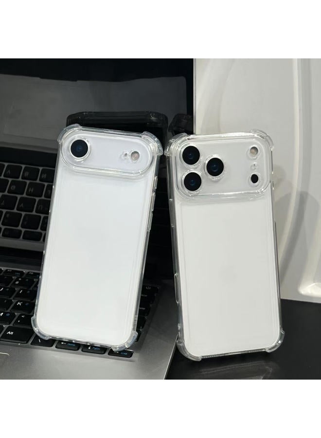 Kelleia Iphone 17 Air Case, Air Cushion Shockproof Ultra-thin Protective Cover, Iphone 17 Air Protective Case With Full Lens Protection, Transparent Silicone Soft Shell - Image 5