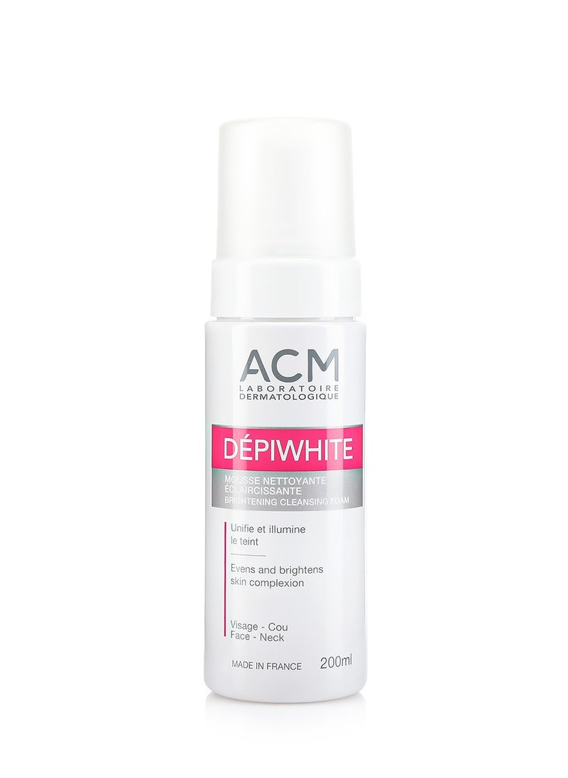 ACM Depiwhite skin lightening and cleansing foaming wash 200 ml 